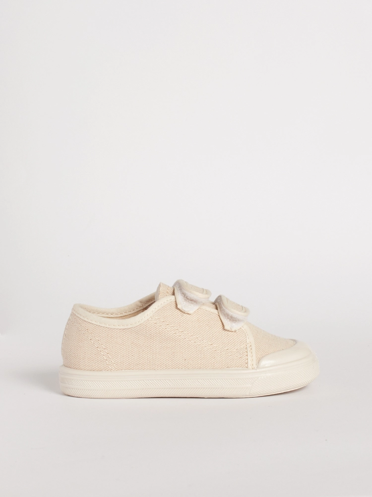 scarpa primi passi estiva chiara modello Dondi vista laterale.