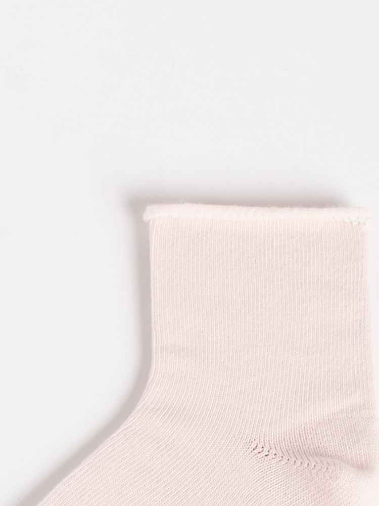 Calze cotone taglio vivo rosa