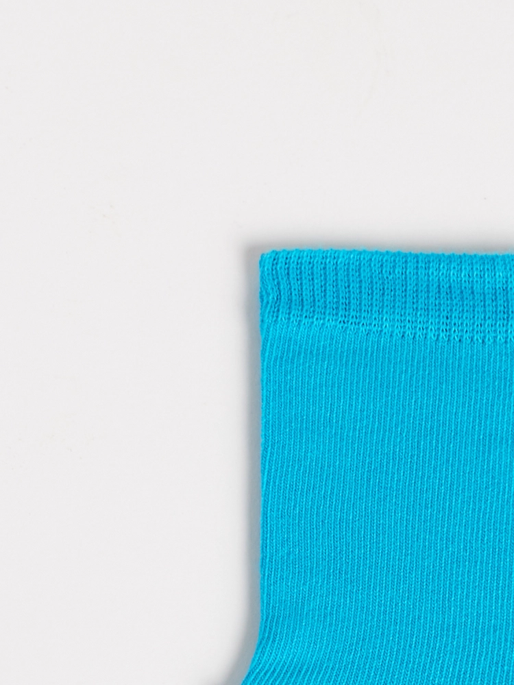 Calze cotone basse azzurro