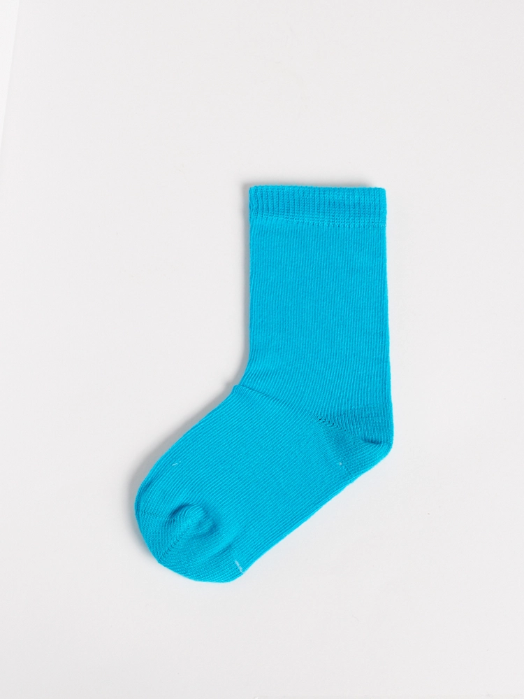 Calze cotone basse azzurro