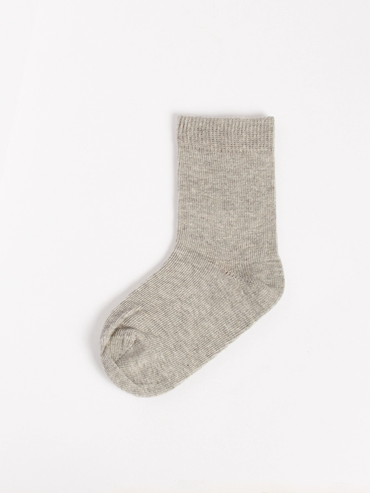 Calze cotone basse grigio chiaro