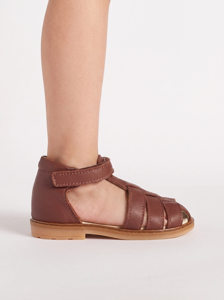 Marfisa ragnetto pelle marrone