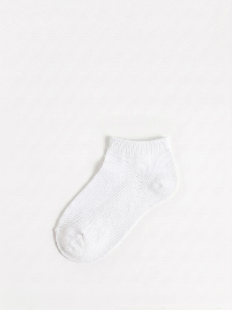Calze basse cotone bianco
